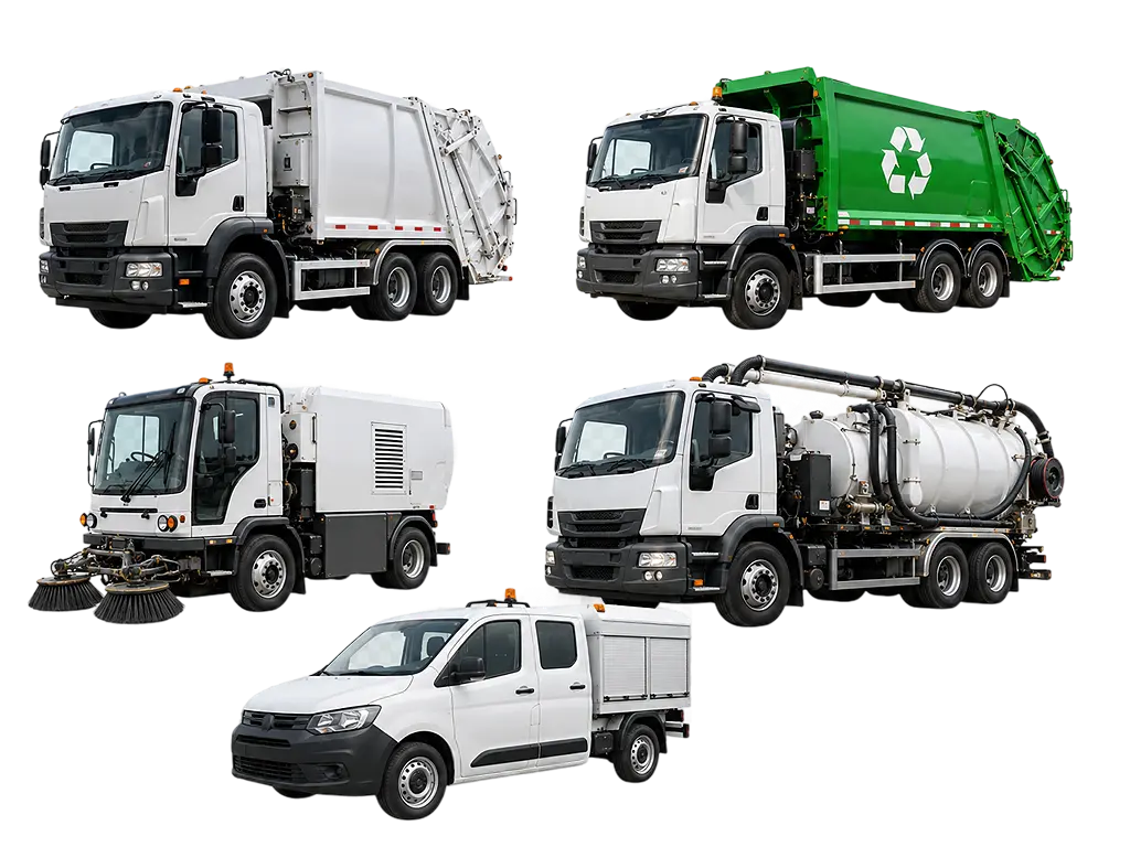 Control de llantas para residuos urbanos y servicios